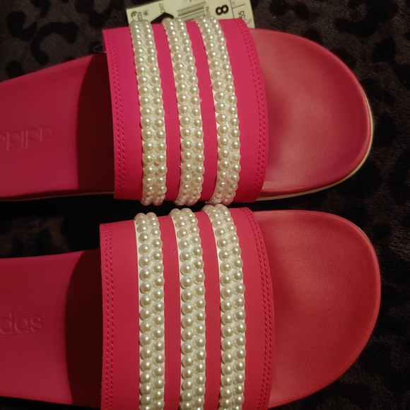 Blinged adilette slides - Picture 3 of 6